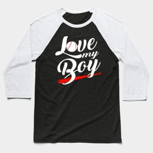 'I Love My Boys' Amazing Baseball Mom Gift Baseball T-Shirt